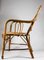 Large Bamboo Armchair, Italy, 1960s 5