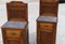 Liberty Era Walnut Bedside Tables with Marble Top, Set of 2 8