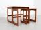 Teak Nesting Tables with Rotating Top from McIntosh, Set of 3 7