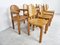 Pine Wood Dining Chairs for Hirtshals Savvaerk, 1980s, Set of 8 5