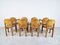 Pine Wood Dining Chairs for Hirtshals Savvaerk, 1980s, Set of 8 9