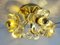 Mid-Century Modern Brass & Glass Ceiling Light by Simon and Schelle for Sische, Image 4