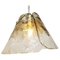 Mid-Century Smoked Glass Lamp by J.T. Kalmar for Franken Kg 2