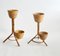 Bamboo and Rattan Plant Holders, Italy, 1950s, Set of 2, Image 7