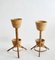 Bamboo and Rattan Plant Holders, Italy, 1950s, Set of 2 6