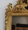 Espejo estilo Luis XVI de madera dorada de principios del siglo XX, Imagen 6
