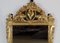 Early 20th Century Louis XVI Style Golden Wood Mirror, Image 4