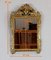 Espejo estilo Luis XVI de madera dorada de principios del siglo XX, Imagen 12