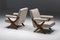 Teak PJ-SI-48-A Lounge Chairs by Pierre Jeanerette, India, 1960s 3