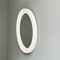 Moderner ovaler weißer Kunststoff Spiegel von Carrara & Matta, 1980er 11