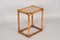 Mid-Century Italian Bamboo and Wicker Side Table, 1970s 6