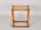 Mid-Century Italian Bamboo and Wicker Side Table, 1970s, Image 7