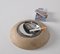 Mid-Century Ashtray in Travertine, Marble and Steel from Mannelli, Italy, 1970s 15