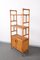 Mid-Century Italian Rattan and Bamboo Bookcase with Doors, 1970s, Image 13