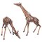 20th Century Bronze Giraffes, Set of 2 1