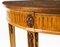 Table Console Sheraton Revival en Demi-Lune, 20ème Siècle, Set de 2 15