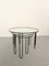 Round Wire Fly Line Nesting Tables, Italy, 1970s, Set of 3 5