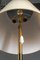 Large Brass Floor Lamps Helios Mod. 2035 by J. T. Kalmar 1960s, Set of 2 14
