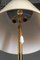 Large Brass Floor Lamps Helios Mod. 2035 by J. T. Kalmar 1960s, Set of 2, Image 14