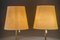 Large Brass Floor Lamps Helios Mod. 2035 by J. T. Kalmar 1960s, Set of 2 9