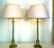 Grandes Lampes de Bureau en Laiton, 1960s, Set de 2 2