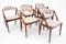 Danish Chairs by Kai Kristiansen, 1960s, Set of 6 3