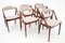 Danish Chairs by Kai Kristiansen, 1960s, Set of 6, Image 3