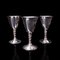 Vintage Spanish Silver Plate Sherry Goblets, Set of 6 2