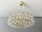 Austrian Gold-Plated Ceiling Lamp in Brass with Crystal Glass Hangers from Bakalowits & Sons, 1960s 1
