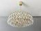 Austrian Gold-Plated Ceiling Lamp in Brass with Crystal Glass Hangers from Bakalowits & Sons, 1960s, Image 1