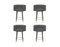 Marshmallow Barstool by Royal Stranger, Set of 4, Image 1