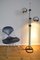 Lámpara de pie esférica de cromo de Staff, años 70, Imagen 4