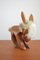 Statuetta a forma di asino in teak di Arne Basse, anni '60, Immagine 6