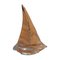 Large Crystal Sailboat from Daum, France 8