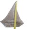 Large Crystal Sailboat from Daum, France 3