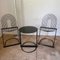 Swing Chairs and Table by Jutta & Herbert Ohl for Rosenthal Studio Line, Set of 3, Image 1