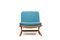 Danish Oak Easy Chair with Leather Details, 1960s, Image 3