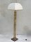 Floor Lamp in Marble Brass and Glass, 1970s 1