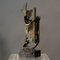 Aldo Caron, Modern Abstract Sculpture, Bronze & Marble 15