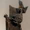 Aldo Caron, Sculpture Abstraite Moderne, Bronze & Marbre 14