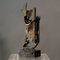 Aldo Caron, Modern Abstract Sculpture, Bronze & Marble 1
