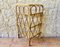 Vintage Bamboo & Rattan Corner Shelf, 1960s 8