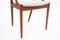 Model 31 Dining Chairs by Kai Kristiansen for Schou Andersen, 1960s, Set of 4, Image 10