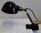 Antique Art Deco Adjustable Desk Lamp in Black Painted Metal With Clamp Foot, 1920s 4