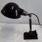 Antique Art Deco Adjustable Desk Lamp in Black Painted Metal With Clamp Foot, 1920s 7
