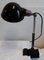 Antique Art Deco Adjustable Desk Lamp in Black Painted Metal With Clamp Foot, 1920s, Image 1