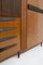 Vintage Italian Walnut and Grissinato Wood Cabinet 7
