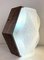 Mid-Century Hexogonal Flush Mount with Anthroposophical Accents, Image 3