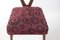 Rote Vintage Esszimmerstühle von Gianni Vigorelli, 6er Set 2