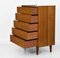 Mid-Century Younger Walnut Chest of Five Drawers from A. Younger Ltd., Image 6